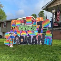 Pop It Themed Yardsign