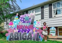 Unicorn Themed Yardsign