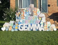 Bluey Themed Yardsign