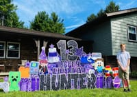 Bluey Themed Yardsign