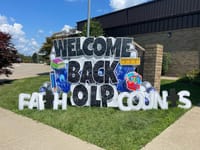 Catholic School Themed Yardsign