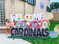 School Themed Yardsign